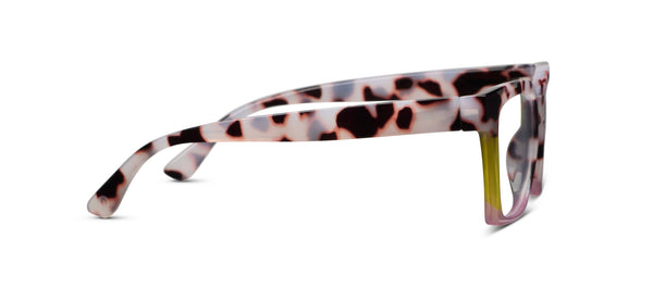 Peepers - Birdie (Blue Light): Blonde Tortoise Colorblock / Reading / 3.00