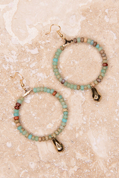 Dylan Designs - Marta Earring in Imperial Jasper