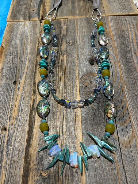 Handcrafted Natural Stone Necklace