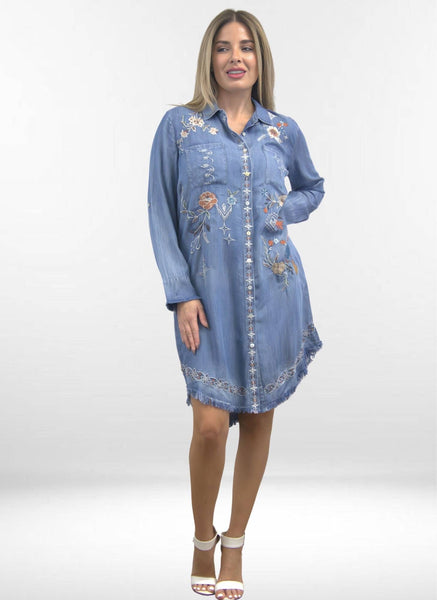 Caite & Kyla - WENDY DRESS | Best Selling Dress Style in Tencel: DESERT SAGE / S