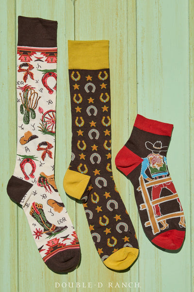 Atomic Ranch Socks 3 Styles