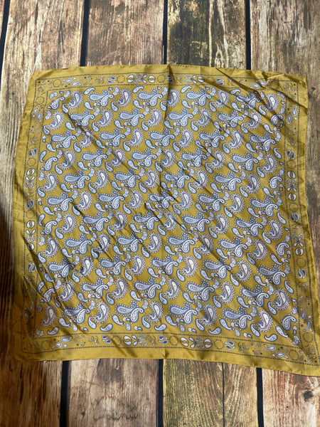 YELLOW PAISLEY WILDRAG