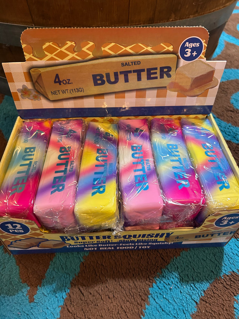 TIE DYE BUTTER SQUISHY