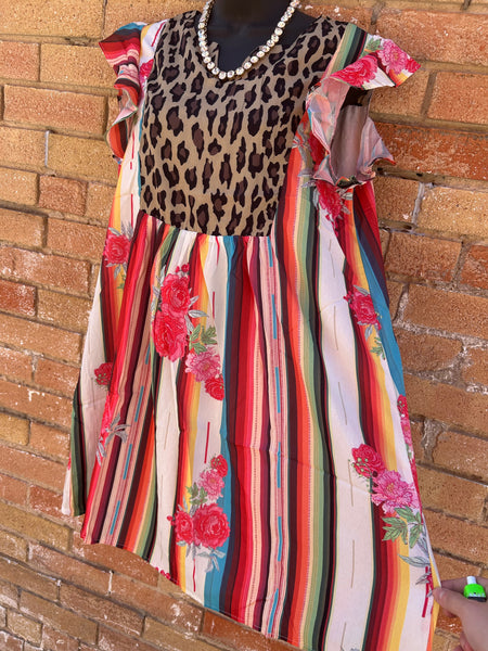 Surapee Cheetah Dress