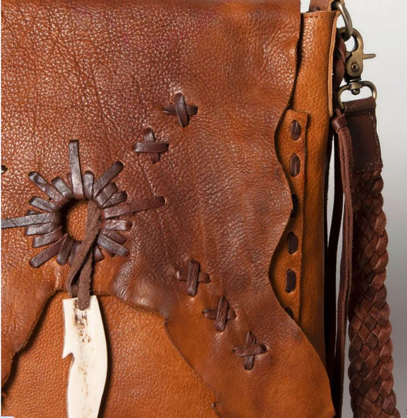 HandCrafted Western Leather Crossbody