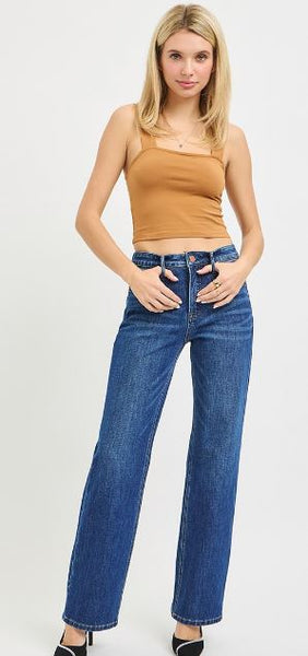 Straight Tummy Control Stretch High Rise Jean