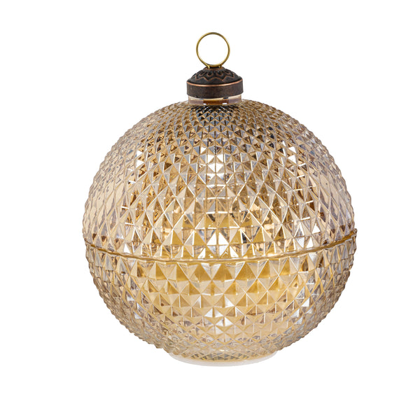 LED Décor Glass Round Candle- 3 STYLES