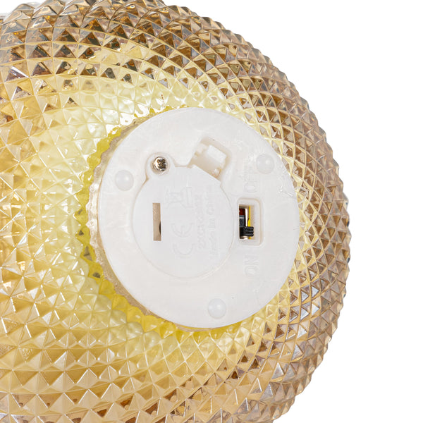 LED Décor Glass Round Candle- 3 STYLES