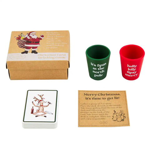 CHRISTMAS CARD DRINKING GAME