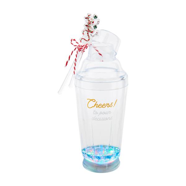 Christmas Light-Up Cocktail Shaker Set