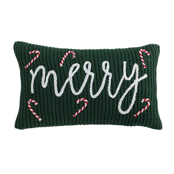 Christmas Chunky Knit Pillow -2 colors