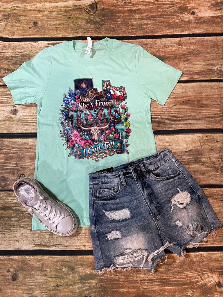 SHE'S FROM TEXAS T SHIRT