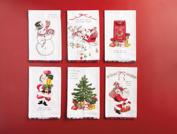 Christmas Printed Towels (6 Styles)