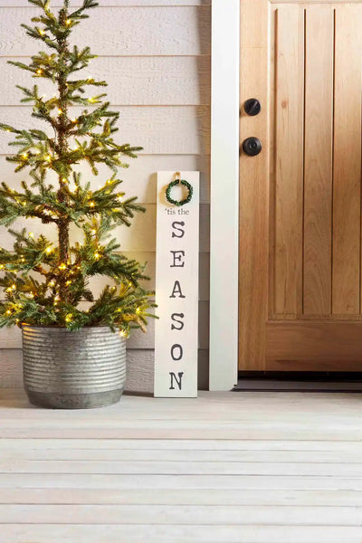 REVERSIBLE SEASONAL PORCH SIGN