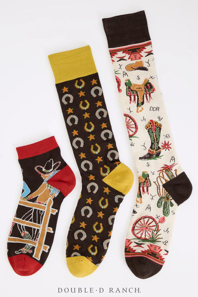 Atomic Ranch Socks 3 Styles