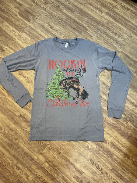 Rockin Around the Christmas Tree L/S T-shirt