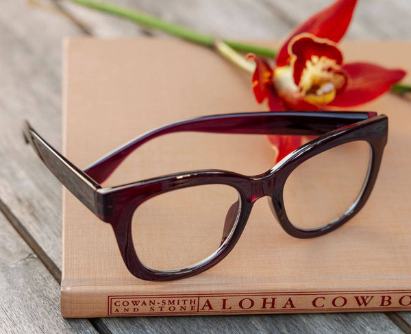 Peepers - Center Stage Focus (Blue Light): Gray Tortoise / Reading / 1.50