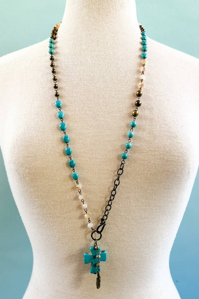 Dylan Designs - Valerie Necklace in Turquoise