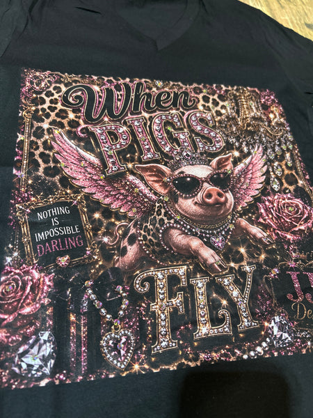 WHEN PIGS FLY TEE