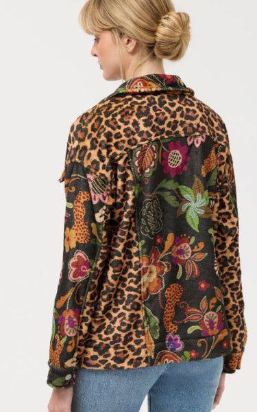 AMELIE SHERPA TRUCKER JACKET