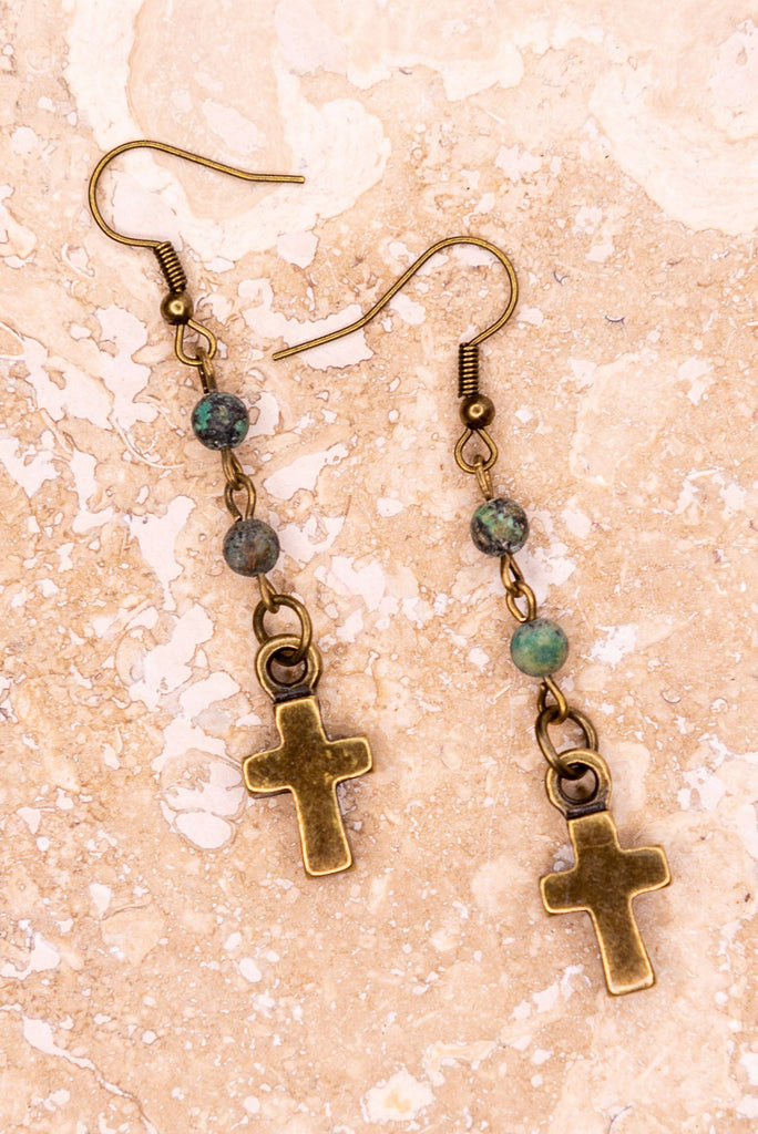 Dylan Designs - Phoebe Earring in African Turquoise