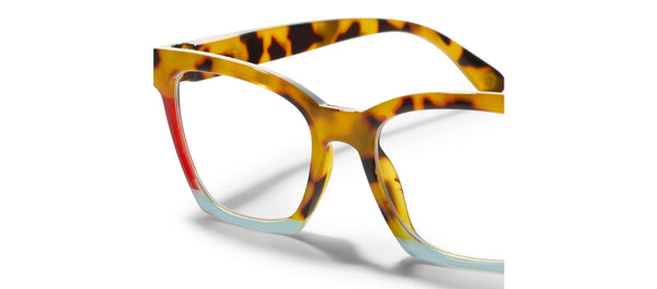 Peepers - Birdie (Blue Light): Tokyo Tortoise Colorblock / Reading / 3.00