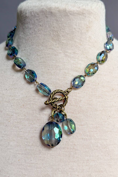 Dylan Designs - Carolina Necklace: Turquoise