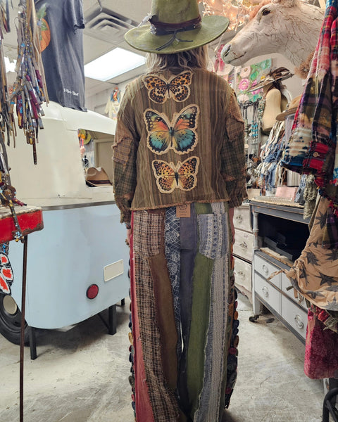 Hobo Button Patch Pants
