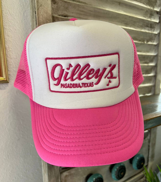 Trucker Hat, Gilley's Club, Pink Hat