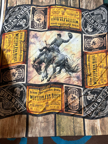 VINTAGE WESTERN WILD RAG