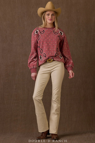 Charlie's Bandana Sweatshirt Top