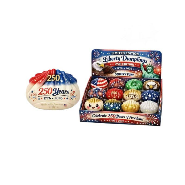 Liberty America 250 USA Squishy Dumpling Fidget Toy