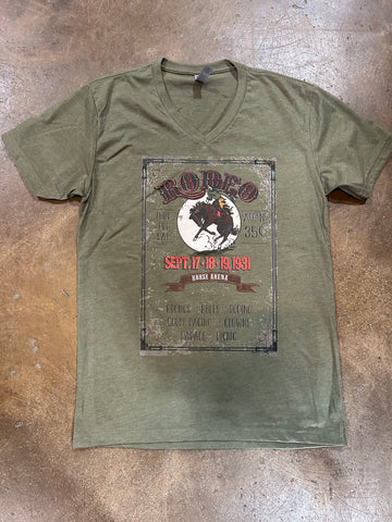 Vintage Rodeo Poster T Shirt