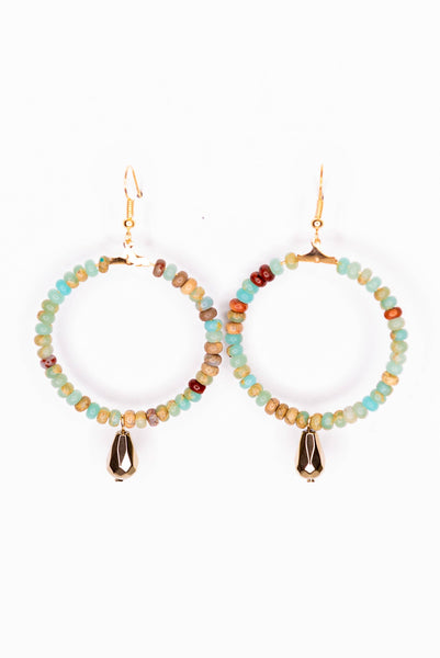Dylan Designs - Marta Earring in Imperial Jasper