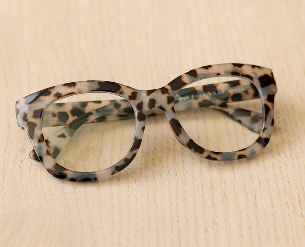 Peepers - Center Stage Focus (Blue Light): Gray Tortoise / Reading / 2.00