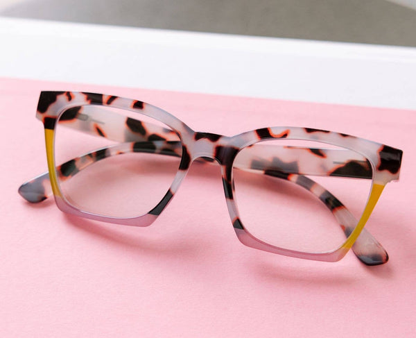 Peepers - Birdie (Blue Light): Tokyo Tortoise Colorblock / Reading / 3.00