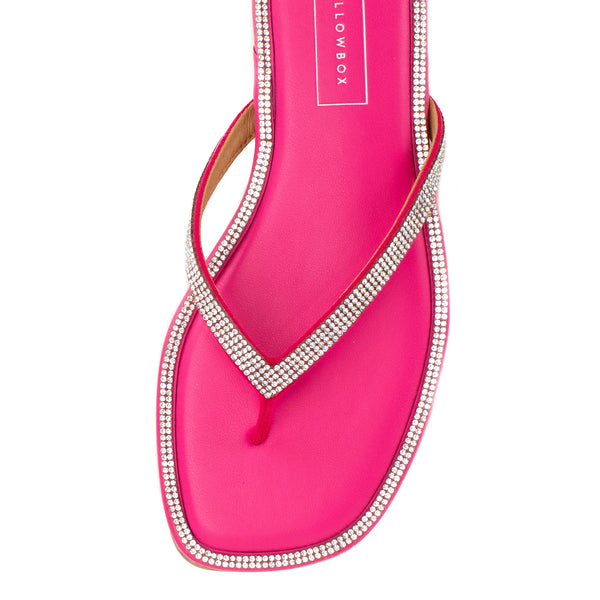 Danaya Fuchsia Flip Flop Sandal