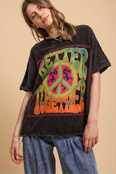 Better Together Peace Top