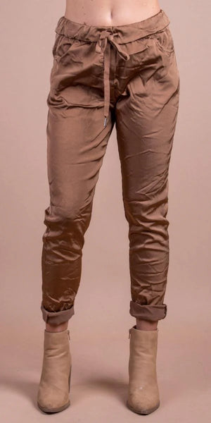 Raso Tie-Waist Pants 2 Colors