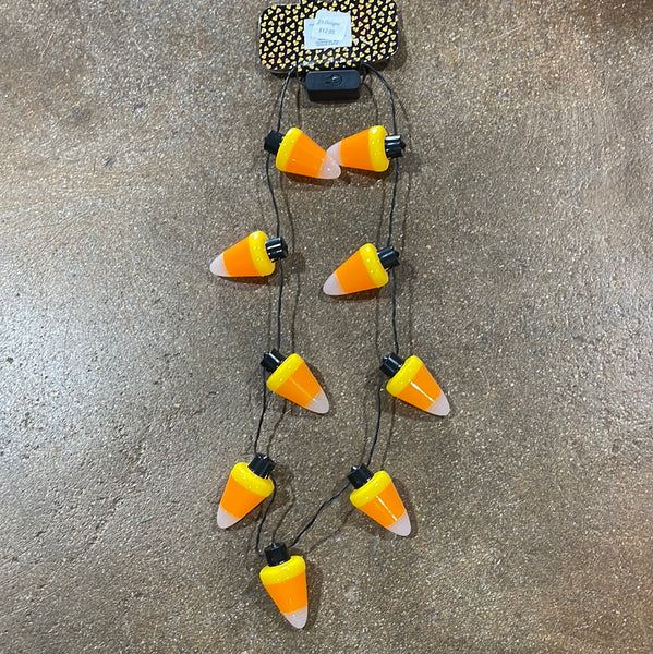 Jumbo Flashing Halloween Necklace -3 styles