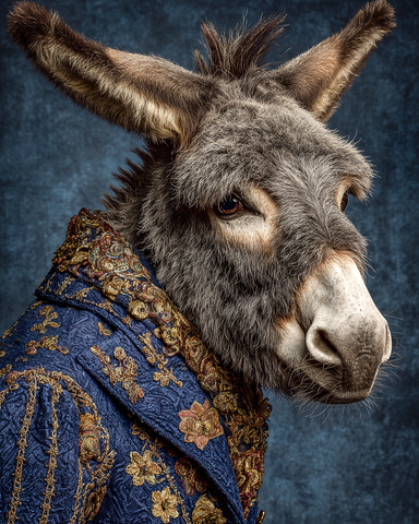 Mowbi - Bedroom Art Prints – Too Early to Be Up Donkey