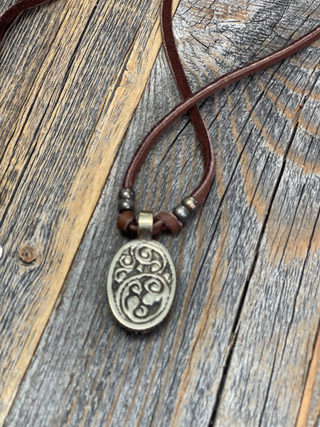 Leather Stone chokers 5 styles