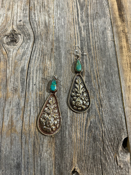 Turquoise Drop Earrings