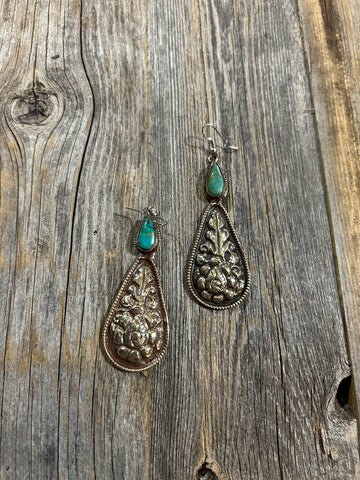 Turquoise Drop Earrings