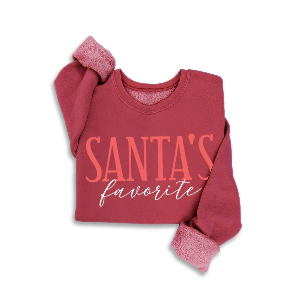 SANTAS FAVORITE MINERAL SWEATSHIRT-2 COLORS