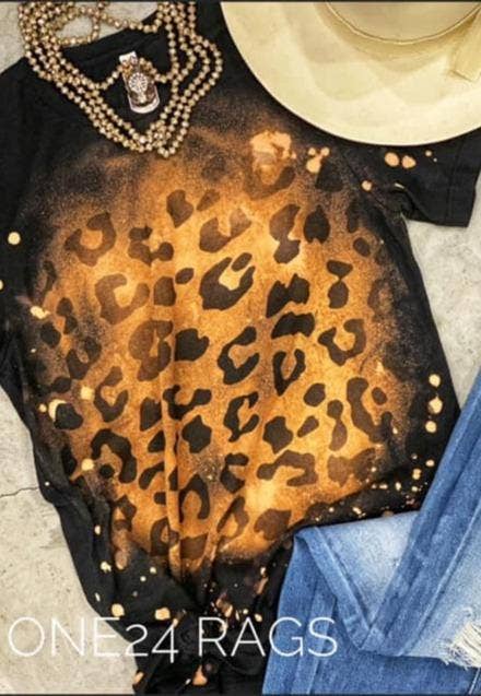 Black Cheetah Tee
