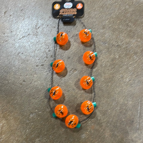 Jumbo Flashing Halloween Necklace -3 styles