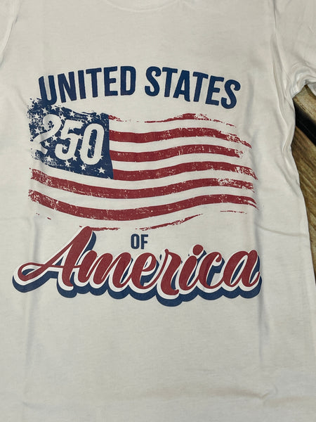250TH USA TEE