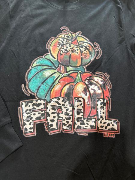 PUMPKIN/CHEETAH FALL TEE