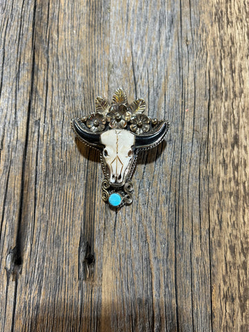 BULL SKULL PENDANT